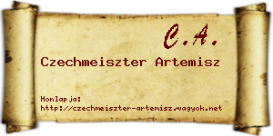 Czechmeiszter Artemisz névjegykártya